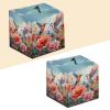 Eheartsgir Hummingbird Flower Cocktail Maker Dust Protection Cover Scratches & Water Resistant Straws Cocktail Capsule Organizer Bag with Pockets Pressure Cooker Cover for Home Decor view 3