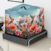 Eheartsgir Hummingbird Flower Cocktail Maker Dust Protection Cover Scratches & Water Resistant Straws Cocktail Capsule Organizer Bag with Pockets Pressure Cooker Cover for Home Decor view 4