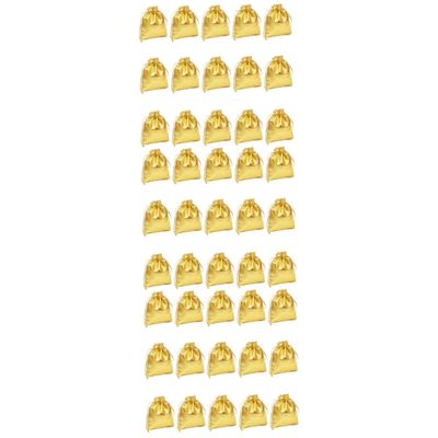 FRCOLOR 300pcs Mini Drawstring Pouch Small Bag for Jewelry Makeup Party Favor Elegant Practical