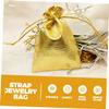 FRCOLOR 300pcs Mini Drawstring Pouch Small Bag for Jewelry Makeup Party Favor Elegant Practical view 3