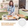 VILLCASE Food Scale Bowl - Electronic Scale Tray for Cooking, Food Pan Plastic Plate for Household Weight Measurement, Jewelry Baking Meal Prep Dieting view 3