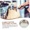 Housoutil 2pcs Porous Filter Basket for Espresso Powder Commercial Filter Reusable view 3