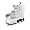 Cake Machine, 36cm 4-12Inches Baking Birthday Cake Tools Automatic Birthday Cake Smoothing Coating Machine Cakes Plastering Cream Coating Filling Machine ( Color : Semi-automatic silver , Size : 220V view 4