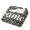 YUEISOA Personalized Name Blankets Customized Blanket with Name,Custom Name Blanket for Kids,Adults for Christmas Blanket Gifts Style 4 48"x32" view 3