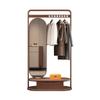 Coat Rack Freestanding Coat Rac Creative Multifunctional Coat Rack Floor-to-ceiling Bedroom with Full-length Mirror Living Room Porch Rack Coat Rack Hall Tree Stand Coat Hanger Standing ( Size : 80*43 view 1