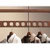 Coat Rack Freestanding Coat Rac Creative Multifunctional Coat Rack Floor-to-ceiling Bedroom with Full-length Mirror Living Room Porch Rack Coat Rack Hall Tree Stand Coat Hanger Standing ( Size : 80*43 view 3