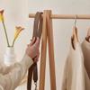 FEELIN Coat Rack Freestanding Coat Rac Wooden Coat Rack Modern Simple Small Apartment Bedroom Clothes Rack Living Room Entrance Clothes Drying Rack Hall Tree Stand Coat Hanger Standing view 3