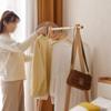 FEELIN Coat Rack Freestanding Coat Rac Wooden Coat Rack Modern Simple Small Apartment Bedroom Clothes Rack Living Room Entrance Clothes Drying Rack Hall Tree Stand Coat Hanger Standing view 4