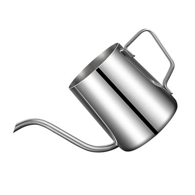 Zerodeko Handheld Stainless Coffee Kettle Gooseneck Spout Drip Pot for Brewing Coffee Tea and Water and Lightweight Design for Home Cafe and Camping Use