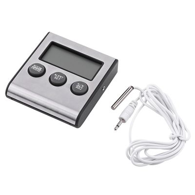 Digital Lcd Refrigerator Thermometer, Thermomer Magnet And Stand, High Sensitivity, Alarm Mperature, New Digital Lcd Refrigerator Mperature Refrigerator Thermomer Room Thermomer With Magnet And Stand