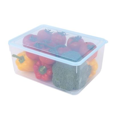 RLPPBMD Food Storage Kitchen Transparent Food Preservation Box Can Be Heated and Frozen Sealed Box with Lid Refrigerator Storage Box Food Containers (Color : Clear, Size : 8L)