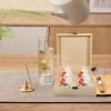 Alipis Mini Wooden Tea Bag Storage 4 Compartments Teabox Organizer Natural Material view 3