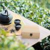 Alipis Mini Wooden Tea Bag Storage 4 Compartments Teabox Organizer Natural Material view 4