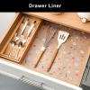 Cooyes Shelf Liner  Premium Non-Adhesive Cabinet & Drawer Liner for Kitchen  Waterproof Shelf Paper with Modern Pattern  Durable EVA Cabinet Mat  Easy to Cut (17.5" W x 360" L) view 3