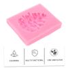 Ciieeo Christmas Pine Cone Silicone Fondant Set of 2 Baking and Decorating Tools Easy to Use and Clean for Diy Baking Wedding Birthday Party view 3