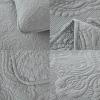 Brandream 6-Piece Cream White Quilt Set Queen Size Matelasse Bedding Cotton Ruffle Bedspread Farmhouse Comforter Set view 4