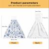Starfish Seashells Kitchen Hand Towels with Hanging Loops Set of 2 Super Soft Thick Fingertip Dry Microfiber Tie Dish Towel Absorbent Cleaning Washcloth,Kitchen Blue Beach Boho Nautical Coastal Ocean view 3