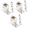 IMIKEYA 12pcs Curtain Cord Lock and Pulley Locks for Roman Shades and Blinds Easy to Install Window Accessories for Home Decor view 1