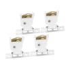 IMIKEYA 12pcs Curtain Cord Lock and Pulley Locks for Roman Shades and Blinds Easy to Install Window Accessories for Home Decor view 2