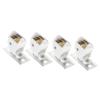 IMIKEYA 12pcs Curtain Cord Lock and Pulley Locks for Roman Shades and Blinds Easy to Install Window Accessories for Home Decor view 3