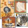 Electric Dough Maker with Ferment Function,Dough Mixer Kitchen Electric household Stand Mixers, Microcomputer Timing,Face-up Touch Panel,304 Stainless Steel,5L view 4