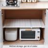 BestAlice Closet Shelves Closet Layered Partition Cabinet Shelf Expandable Closet Storage Rack Cabinet Bathroom Retractable Shelf Dormitory Storage And Arrangement(91 to 122cm/35.8 to 48.0in) view 4