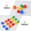 IMIKEYA 250pcs Openable Lottery for Party Games Vibrant Plastic Raffle Drawing Ornaments for Interactive Activities and Events view 3