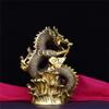 burid Pure Copper Zodiac Dragon Statue Seenwork Auspicious Dragon Decoration Auspicious Beast Living Room Store Decoration Gift view 4
