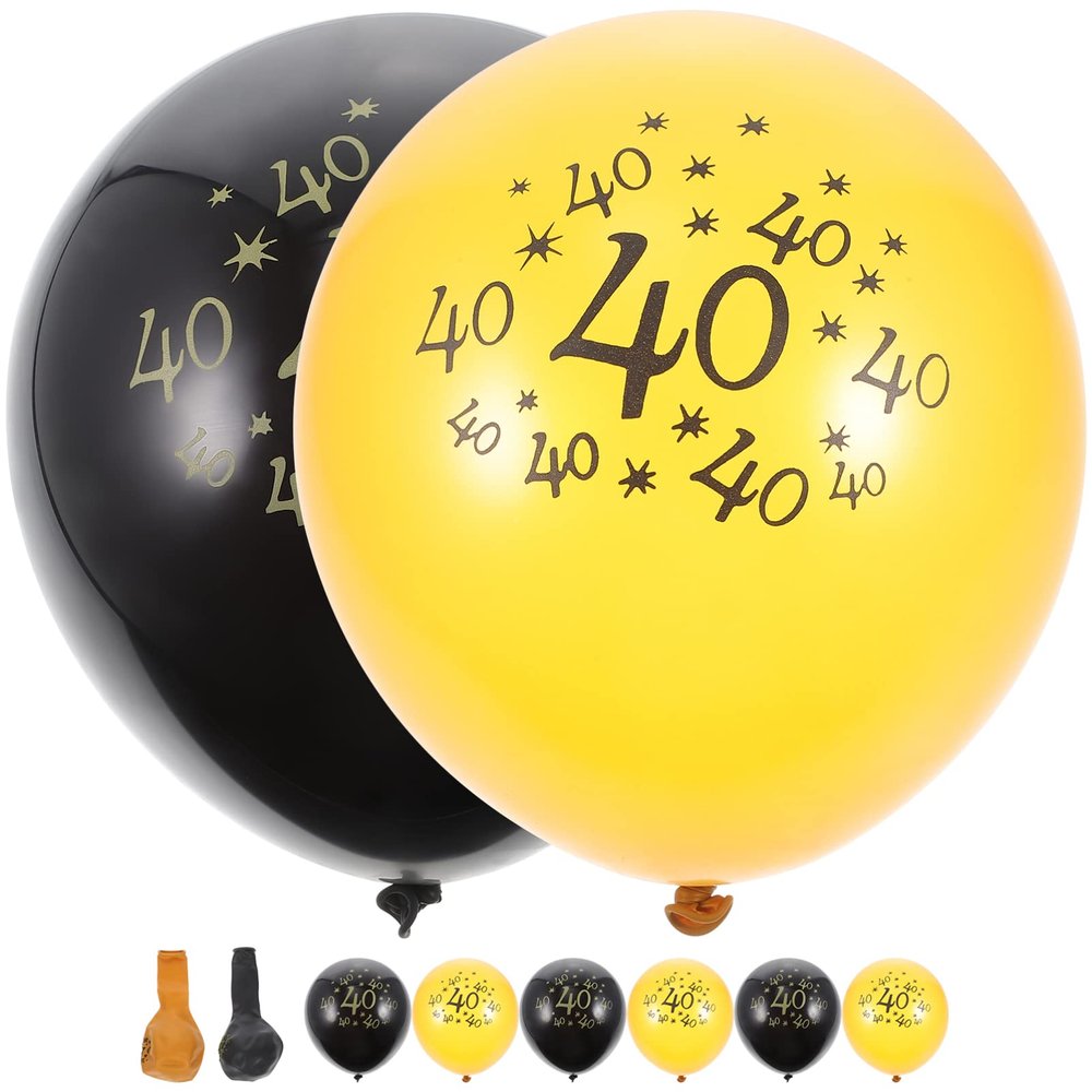 IMIKEYA 20pcs Birthday Balloons Latex Balloons for Festival Party Decoration for Creating Joyful Atmosphere and Photo Backdrops