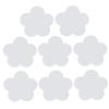 PRETYZOOM 8pcs Petal Pattern Slip Stickers Boys and Girls Bathroom Decor Non-Slip Pad for Shower Home Bath Adhesive Skid Mat view 1