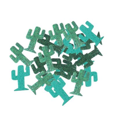 ABOOFAN Party Decorations Cactus Glitter Confetti Hawaiian Style Tropical Table Scatter 10g