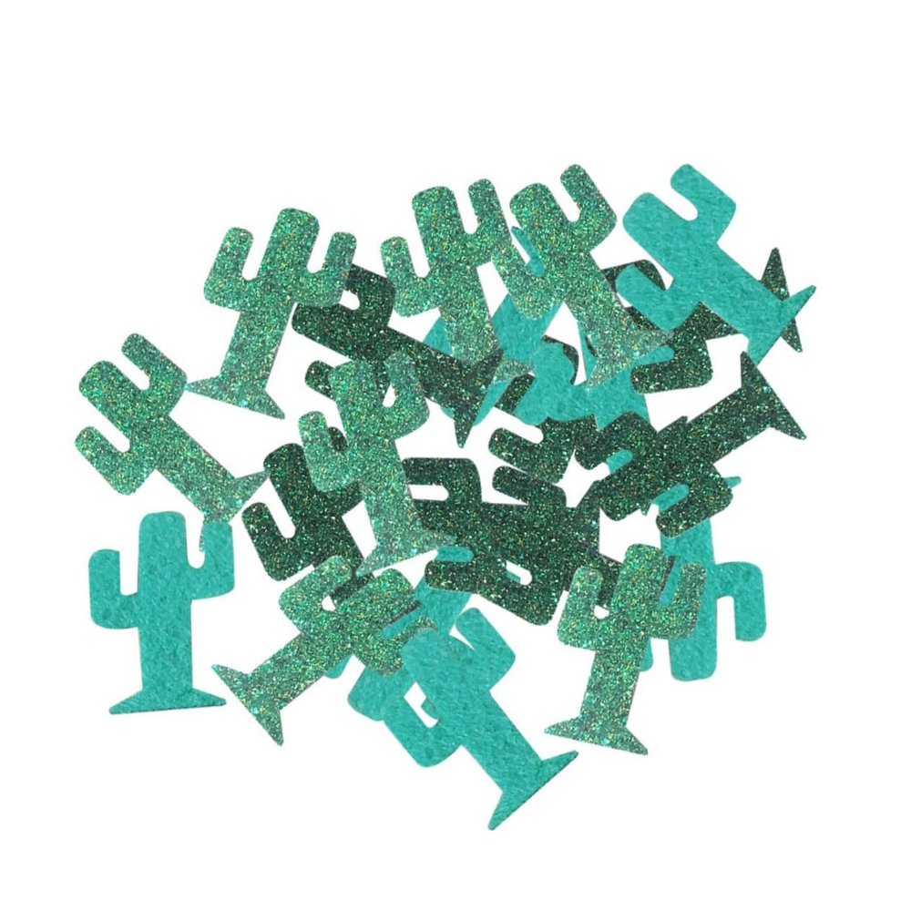 ABOOFAN Party Decorations Cactus Glitter Confetti Hawaiian Style Tropical Table Scatter 10g