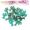 ABOOFAN Party Decorations Cactus Glitter Confetti Hawaiian Style Tropical Table Scatter 10g view 4