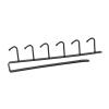 Yosoo Hanging Hook Multifunctional Kitchen Storage Rack Cupboard Shelf Wardrobe Organizer Holder for Home Kitchen (Black) view 2
