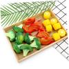 12 Pcs Simulated Vegetables Artificial Vegetable Dispenser Fake Props Fake Corns Farmhouse Decorations Decorative Slice Faux Slices Mini Corn Ornament Tomato PVC view 3