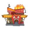 Department 56 Beetlejuice Village Dante's Inferno Lounge Lit Building, 6.69 Inch, Multicolor view 1