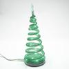 Department 56 Village Collection Accessories Halloween Spiralight Tree LED Lit Figurine, 9.05 Inch, Green view 2