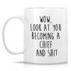 Retreez Chief Mug - 11 Oz Ceramic Coffee Cup - Humorous Gift for New or Promoted Chief view 2