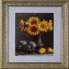 10X10 2 1/2" Polystyrene Victorian Picture Frame 1556 Series Antique Silver by WholesaleArtsFrames-com Made In USA view 3