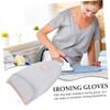 Heat Resistant Gloves Garment Steaming Gloves Irons for Ironing Clothes Steaming Hands Protector Portable Ironing Mitt Garment Mitt Ironing Gloves view 2