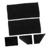Cabilock 2pcs Cotton Washcloths for Bathroom Soft Absorbent Towel College Dorm Towels Skin Friendly view 3