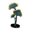 Cabilock Ginkgo Leaf Resin Ornament for Home Decor Elegant Desktop Decoration for Living Room Office and Entryway Compact Beautiful Appearance Safe Material view 1