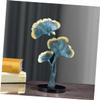 Cabilock Ginkgo Leaf Resin Ornament for Home Decor Elegant Desktop Decoration for Living Room Office and Entryway Compact Beautiful Appearance Safe Material view 3