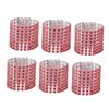 ABOOFAN Elegant Crown Napkin Rings 30pcs Beaded Napkin Bands Decorative Holder for Wedding Decor view 1