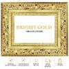 12X17 3 1/2" Polystyrene Royal Picture Frame 3348 Series - Bright Gold by WholesaleArtsFrames-com Made In USA view 2