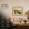 12X17 3 1/2" Polystyrene Royal Picture Frame 3348 Series - Bright Gold by WholesaleArtsFrames-com Made In USA view 3