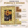 12X17 3 1/2" Polystyrene Royal Picture Frame 3348 Series - Bright Gold by WholesaleArtsFrames-com Made In USA view 4