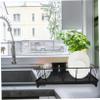 Cabilock Sink Dish Drying Rack Large Capacity Kitchen Sink Rack Cutlery Holder Drip Tray Dish for Kitchen Counter view 4