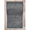Well Woven Custom Size Hallway Stair Runner - Choose Length - Juliette Flatweave No-Pile Oriental Blue (31 in x 21 ft) Long Rug view 2