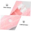 Ciieeo 2pcs Cute Seat Cushion for Toilet Button Style Toilet Seat Cover Mat Pad Plush Heat Resistant for view 3